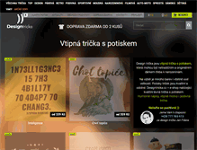 Tablet Screenshot of designtricka.cz